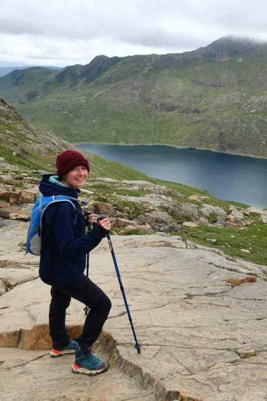 Lucy Marsh on sponsored walk practice